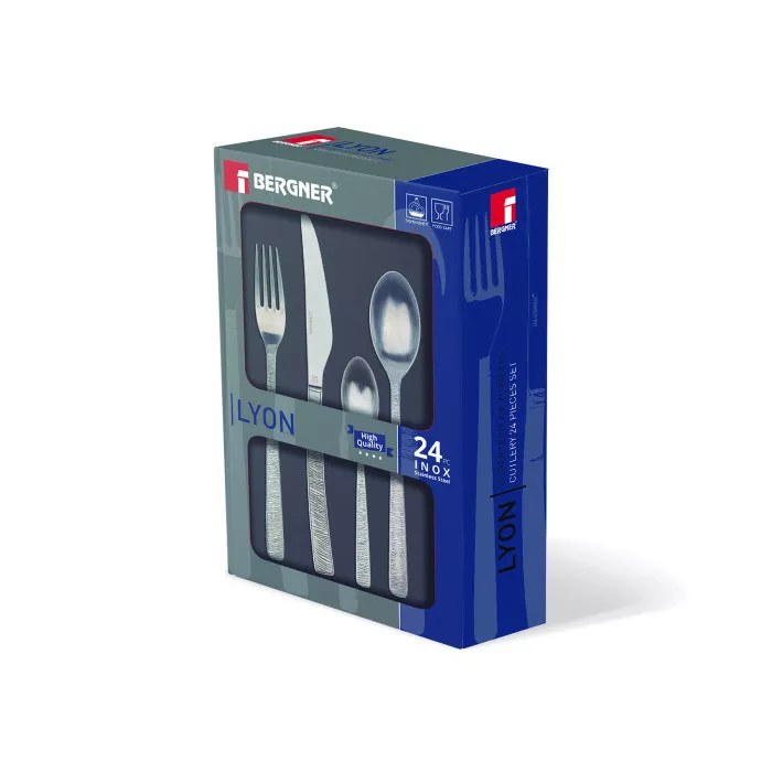 BG-5165-MM Набір столових приладів Bergner Lyon, 24 предмети (BG-5165-MM) - 2
