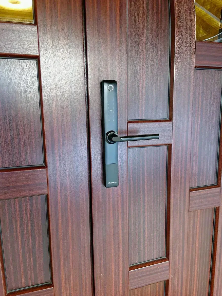 Розумний замок SEVEN LOCK SL-7762BF (Врізна частина 3585) Чорний - 2