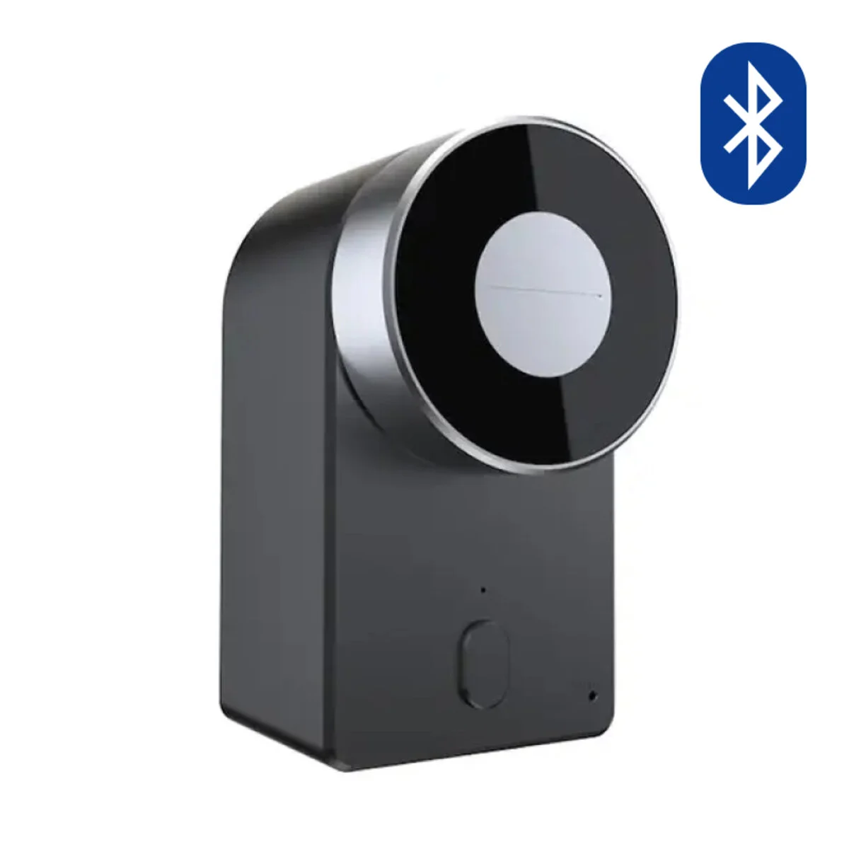 Розумний замок SEVEN LOCK SL-7772B (моторний, на циліндр) Чорний