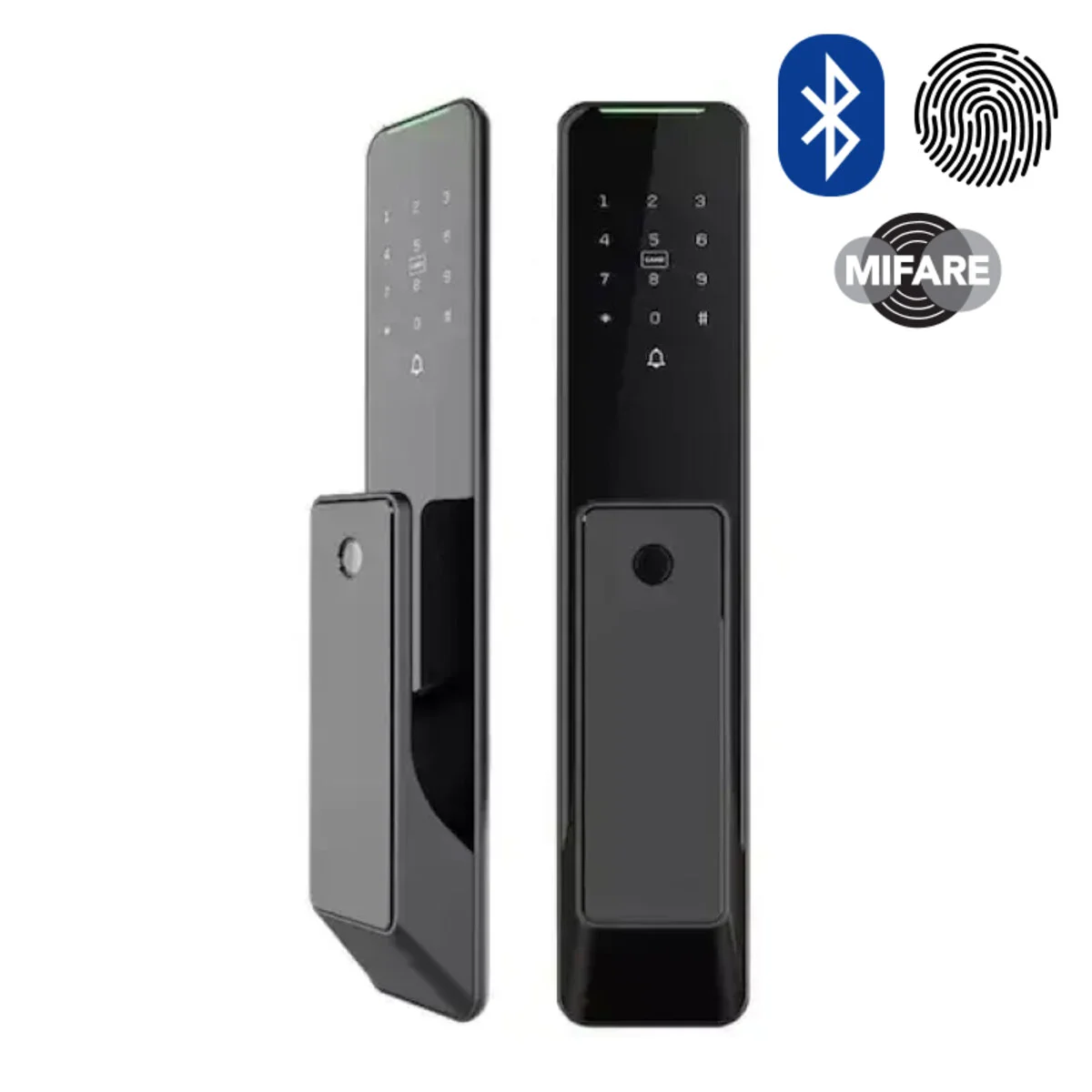 Розумний замок SEVEN LOCK SL-7775BF (моторний) Чорний