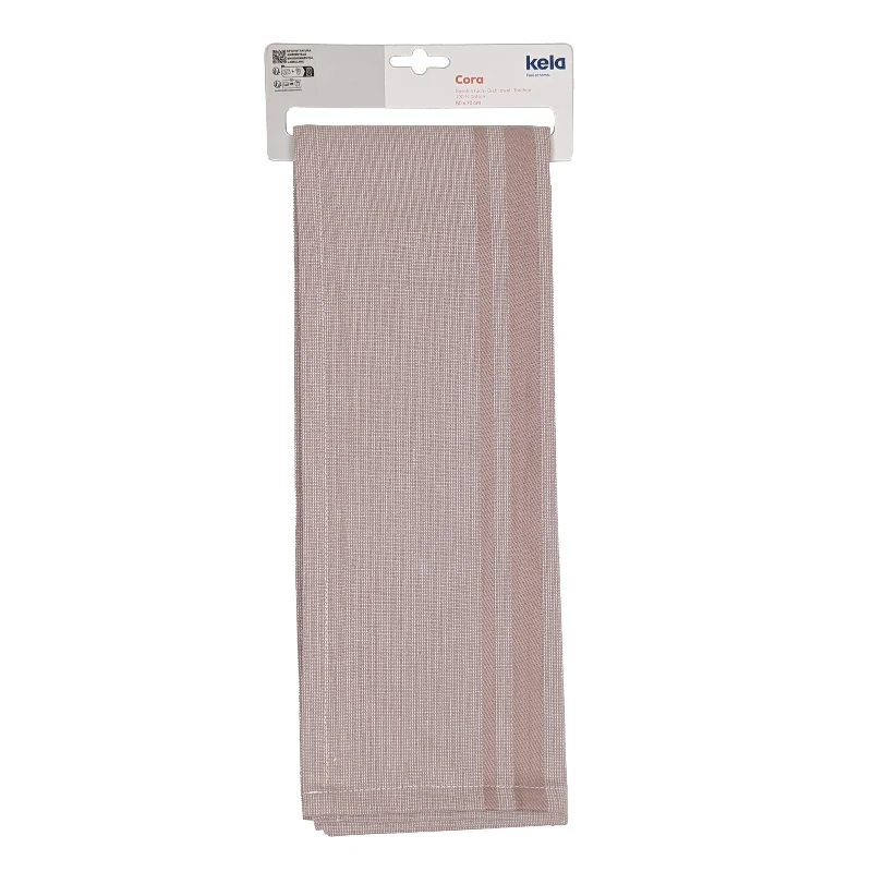 Кухонний рушник KELA Tia, колір нуга зі смужкою, 70x50 см
