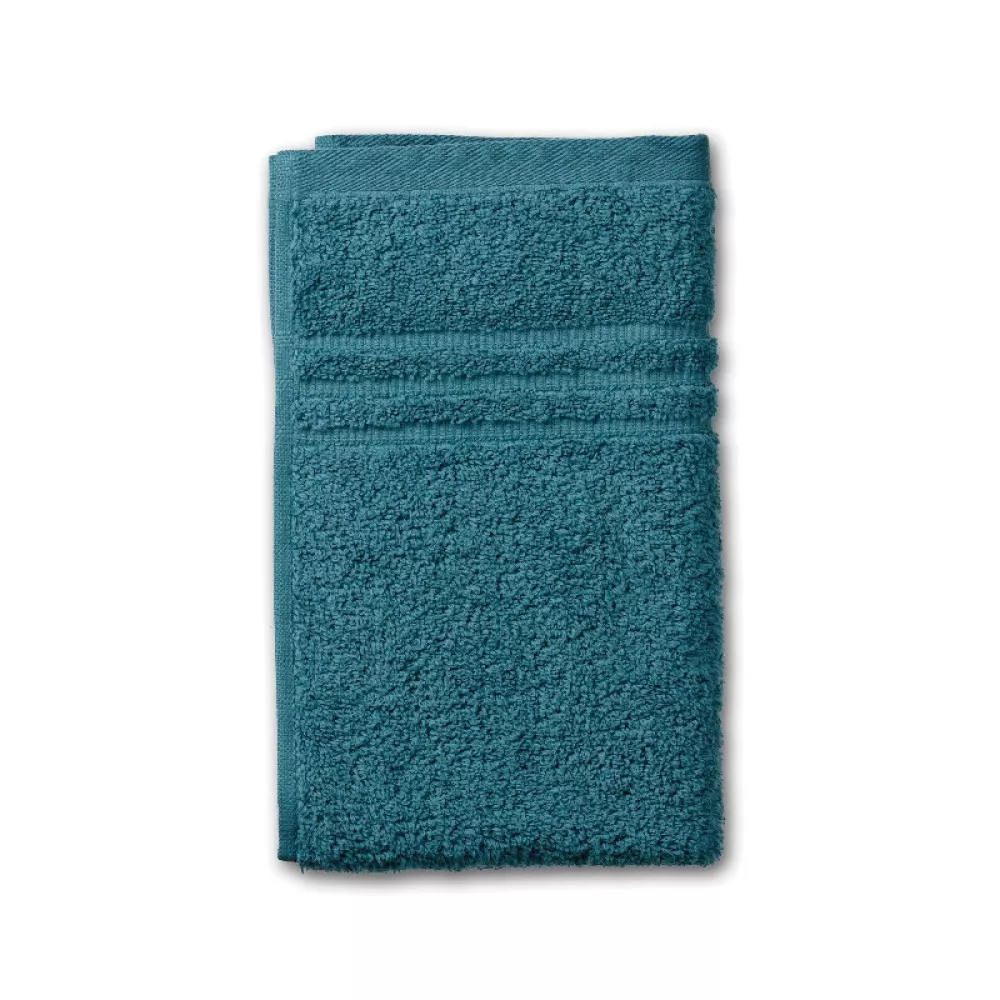 Рушник KELA Leonora, бірюзово-синій, 30х50 см (24609)