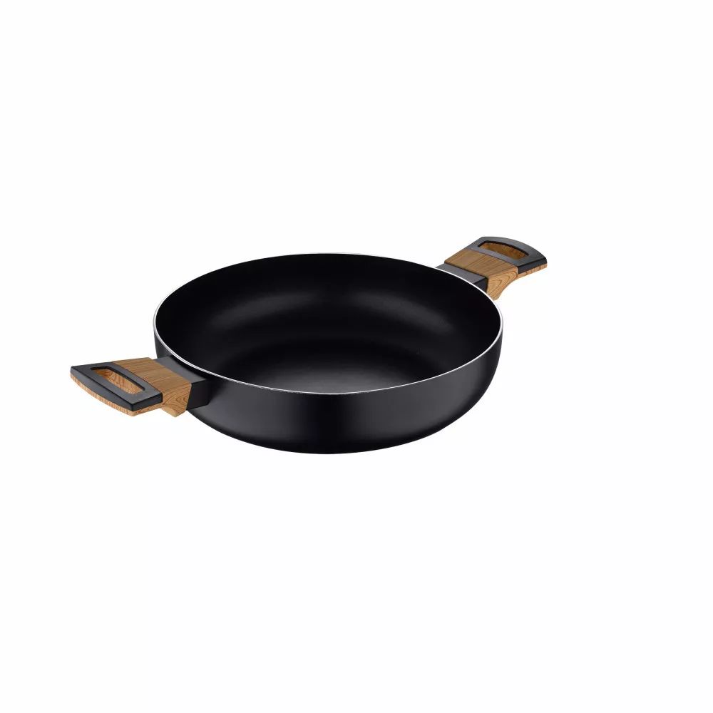 BG-32038-BK Сотейник з кришкою Bergner Earth black, 28 см (BG-32038-BK) - 2