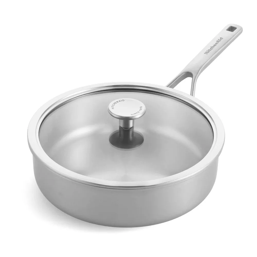Сотейник із кришкою KitchenAid MSS, 24 см, 3,1 л (CC003251-001)