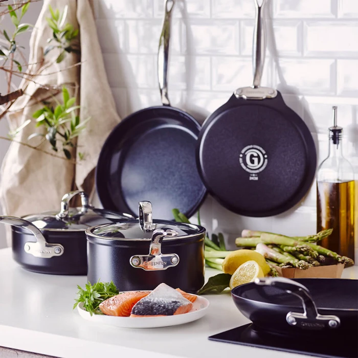 Сотейник з кришкою GreenPan Barcelona Pro, 24 см, 3,4 л, з керамічним покриттям (CC005327-001) - 2