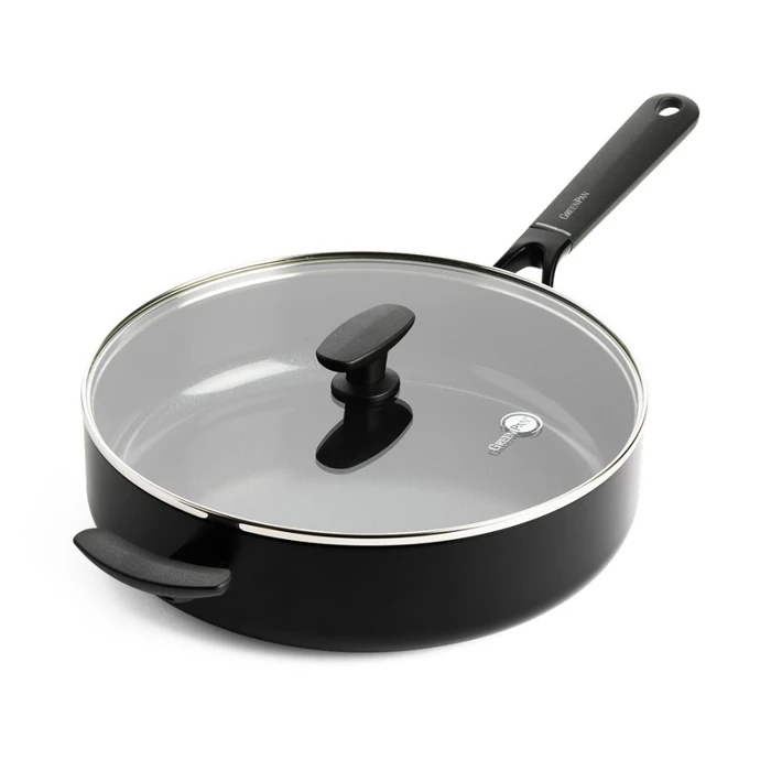 Сотейник з кришкою GreenPan Smart, 28 см, 4,2 л з керамічним покриттям (CC005193-001)