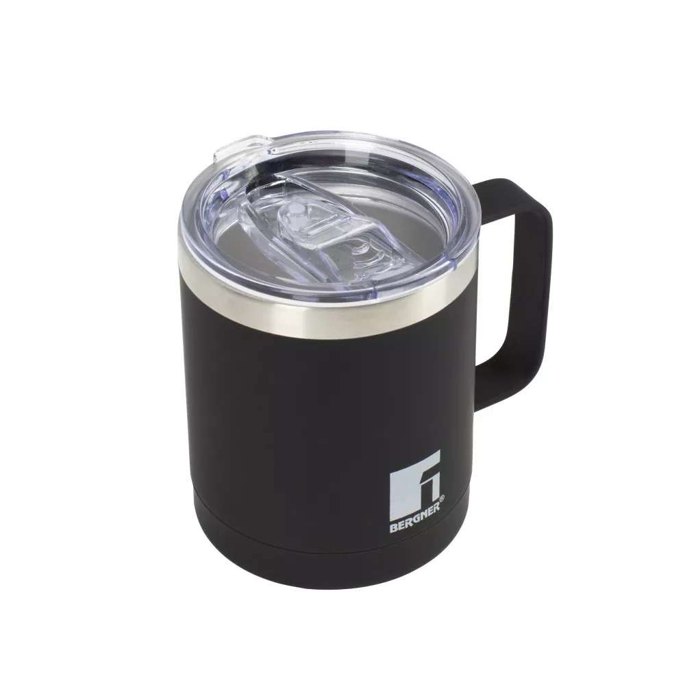 BG-37788-BK Термокухоль Bergner Coffee & tea lovers, 350 мл (BG-37788-BK)