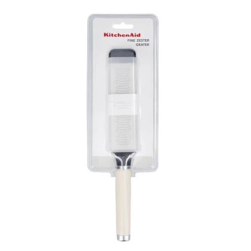 Тертка для спецій KitchenAid Coreline, з чохлом, 31,7 см, кремовий (KAG321OHACE) - 2