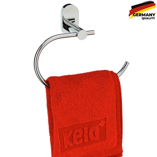 22676 Кільце для рушників KELA Lucido, сріблясте, 18.5х7.5х14.5 см (22676) - 2