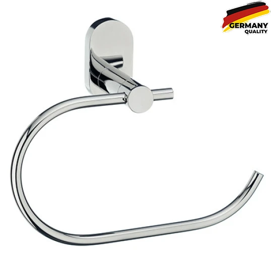 22676 Кільце для рушників KELA Lucido, сріблясте, 18.5х7.5х14.5 см (22676)