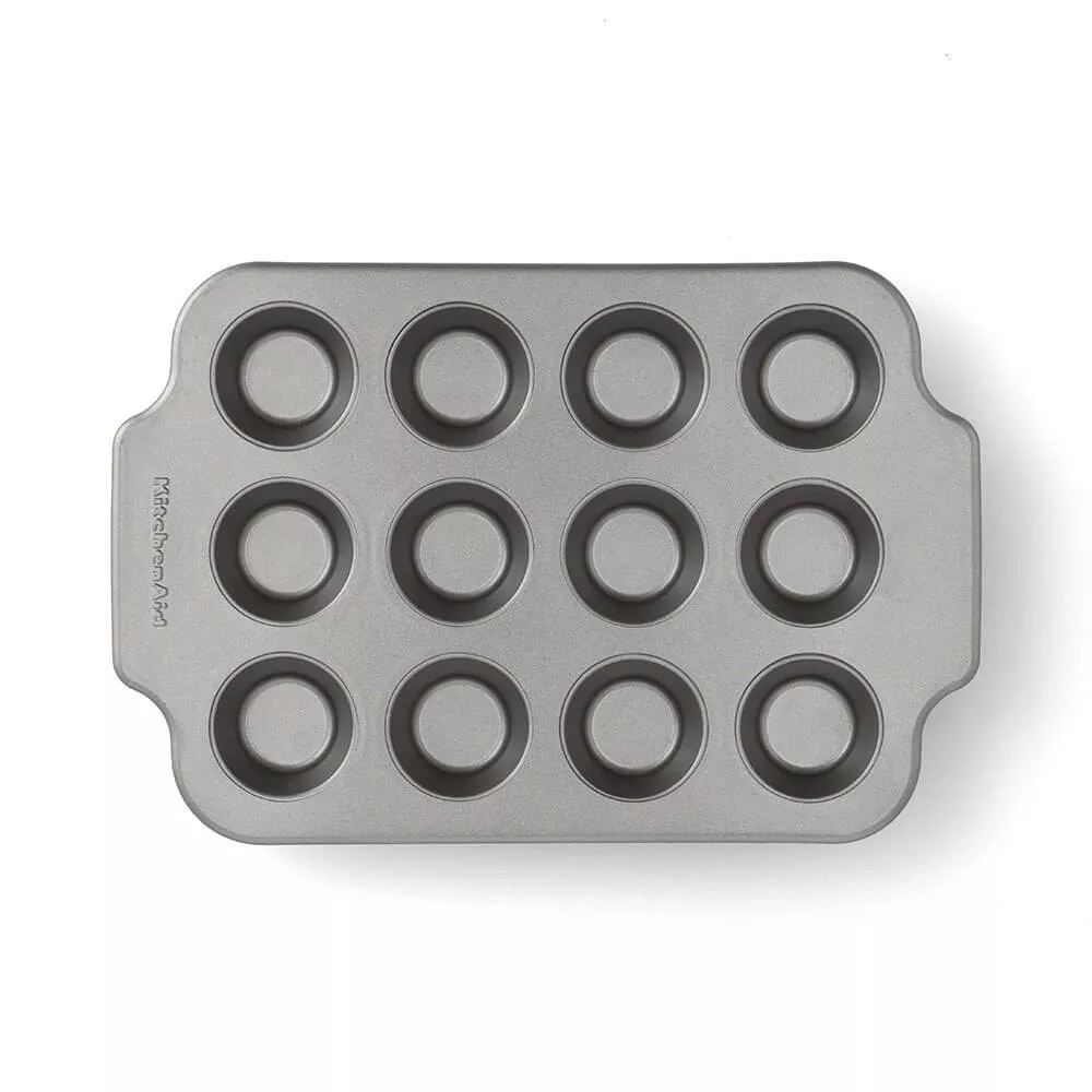 Форма для випікання кексів KitchenAid, на 12 шт, круглої форми (CC006067-001) - 2