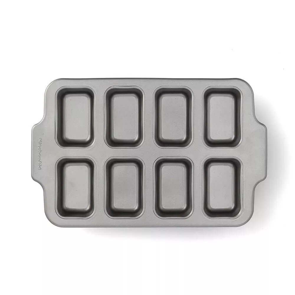 Форма для випікання кексів KitchenAid, на 8 шт, прямокутної форми (CC006068-001) - 2