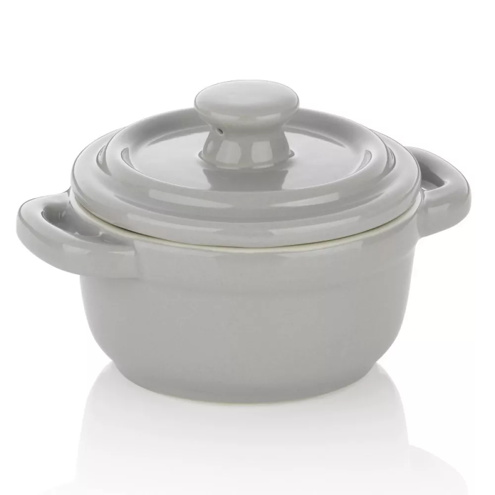 Форма для запікання керамічна з кришкою KELA Malin Ø 10 х 8 см (15290)