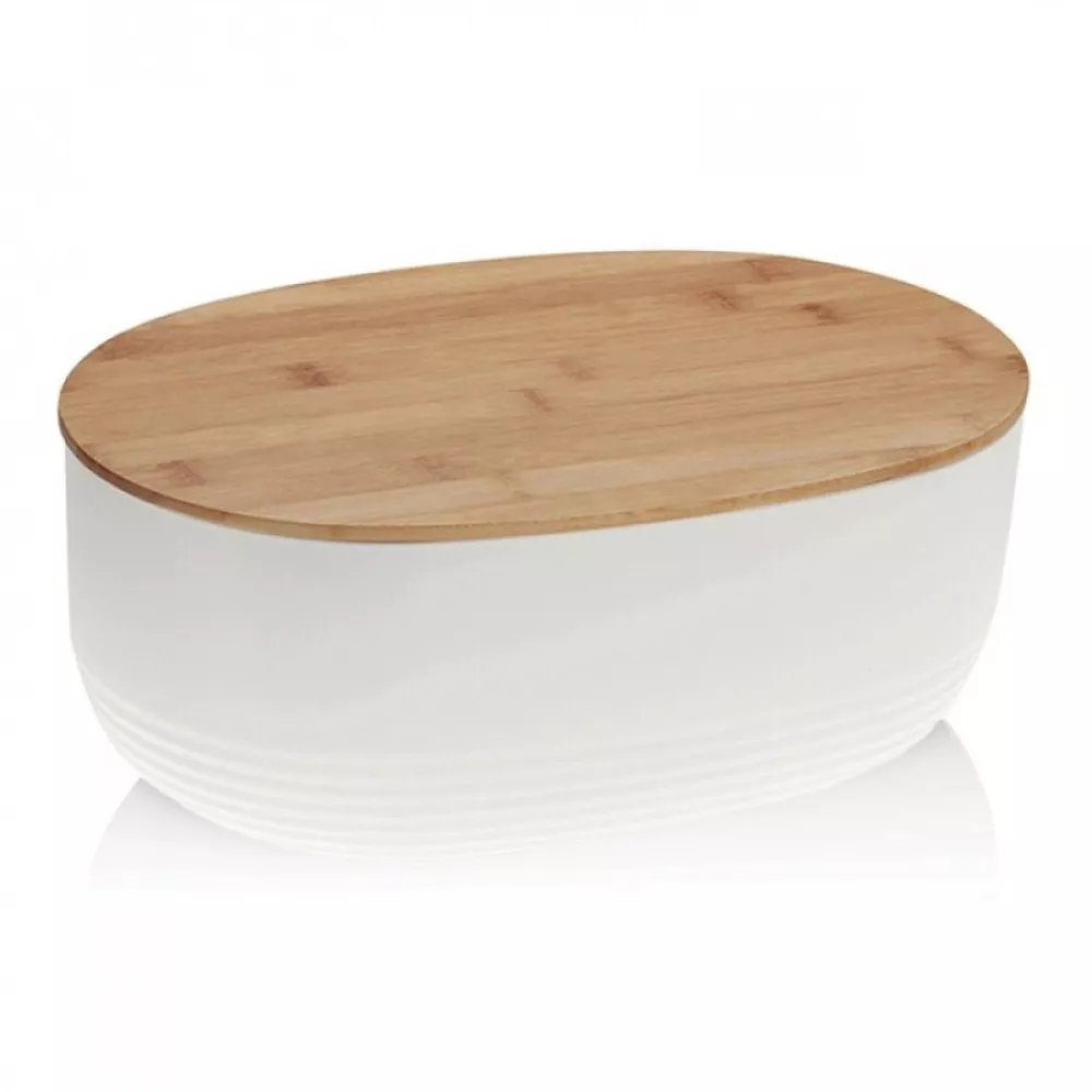 Хлібниця KELA Namur біла (12060)