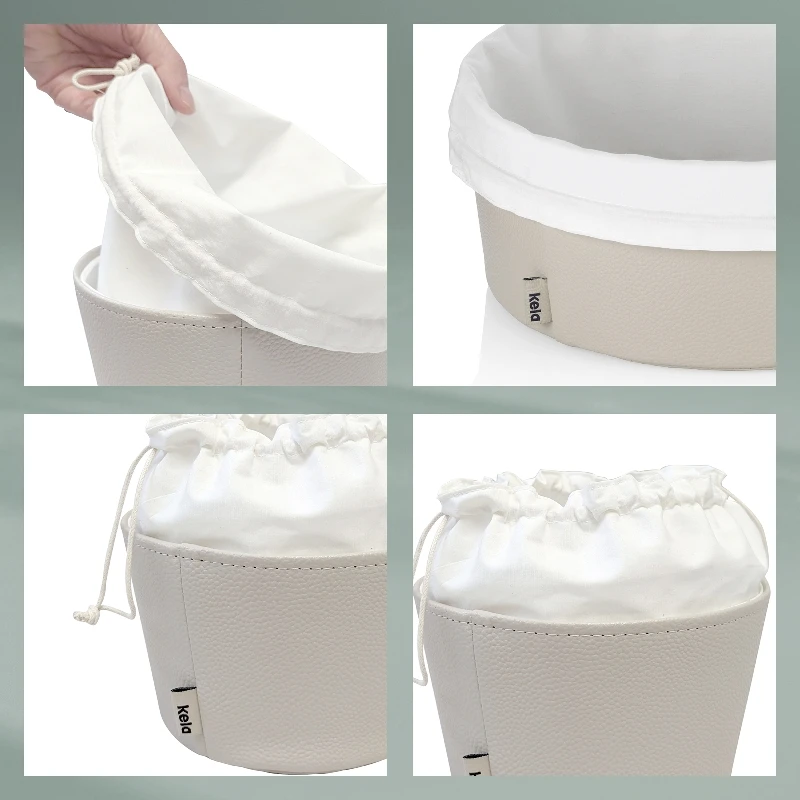 Хлібниця-кошик KELA Grana, Ø 28х11 см, сріблясто-сіра - 2