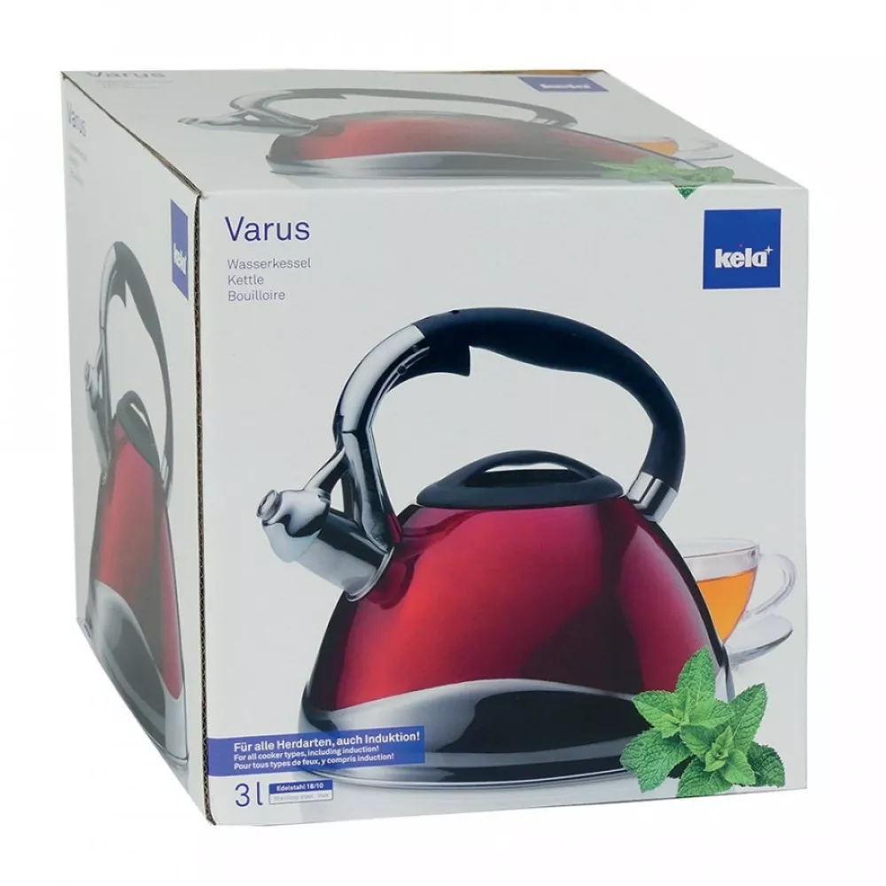 Чайник KELA Varus червоний, 3 л (11658) - 2