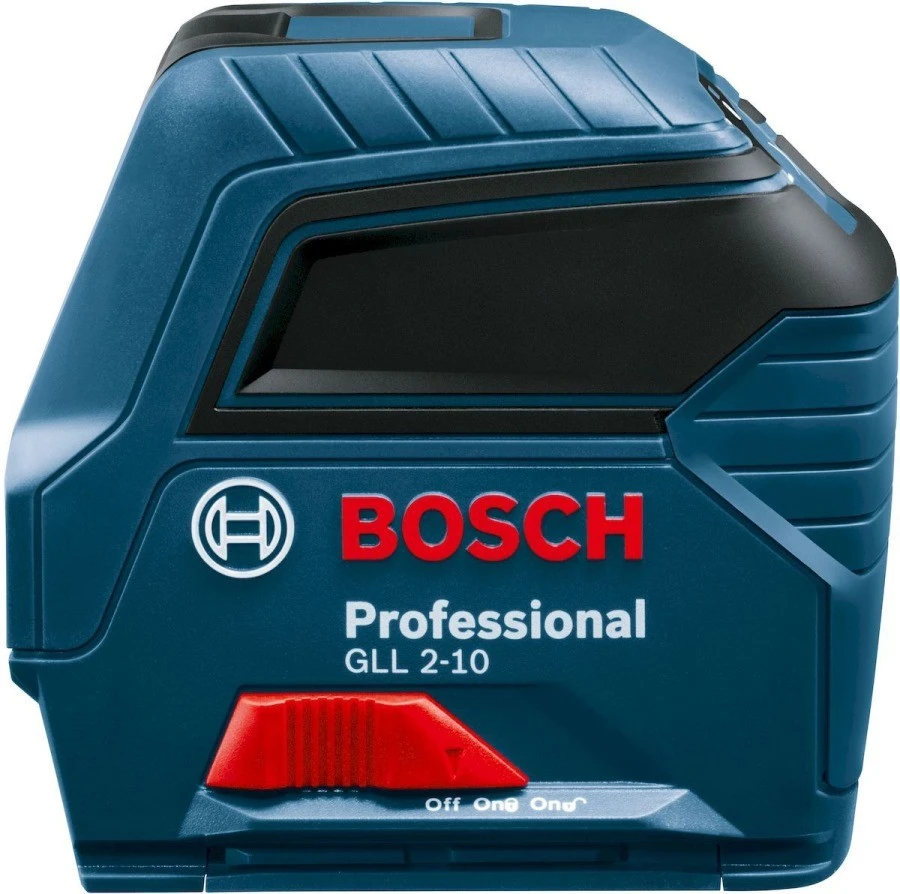 Нівелір лазерний Bosch Professional GLL 2-10 до 10м ±0.3мм/м червоний промінь IP 54 - 2