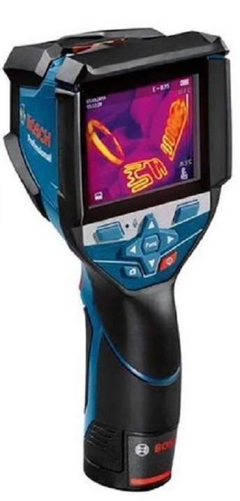 Термодетектор акумуляторний Bosch Professional GTC 600 C, 12В, акб 1х2А·год, -20°C...+600°C, ±2.0°C,