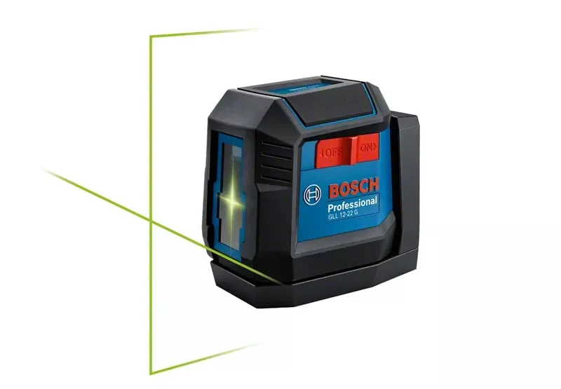 Нівелір лазерний Bosch Professional GLL 12-22 G до 12м 0.3мм/м зелений промінь чохол 0.35кг