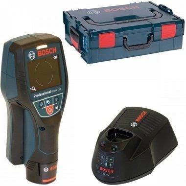 Детектор акумуляторний Bosch Professional D-tect 120, 12В, акб 1.5А·год, до120мм, ±10мм, L-BOXX 136, - 2