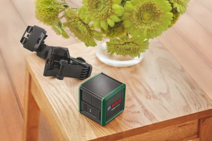 Нівелір лазерний Bosch Quigo Green точність до 12м ± 0.8мм/м зелений промінь 0.27кг - 2