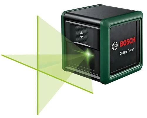 Нівелір лазерний Bosch Quigo Green точність до 12м ± 0.8мм/м зелений промінь 0.27кг