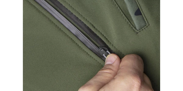 Куртка робоча Neo Tools Camo, матеріал Softshell, підкладка фліс, вітро та водонепроникна, капюшон, - 2