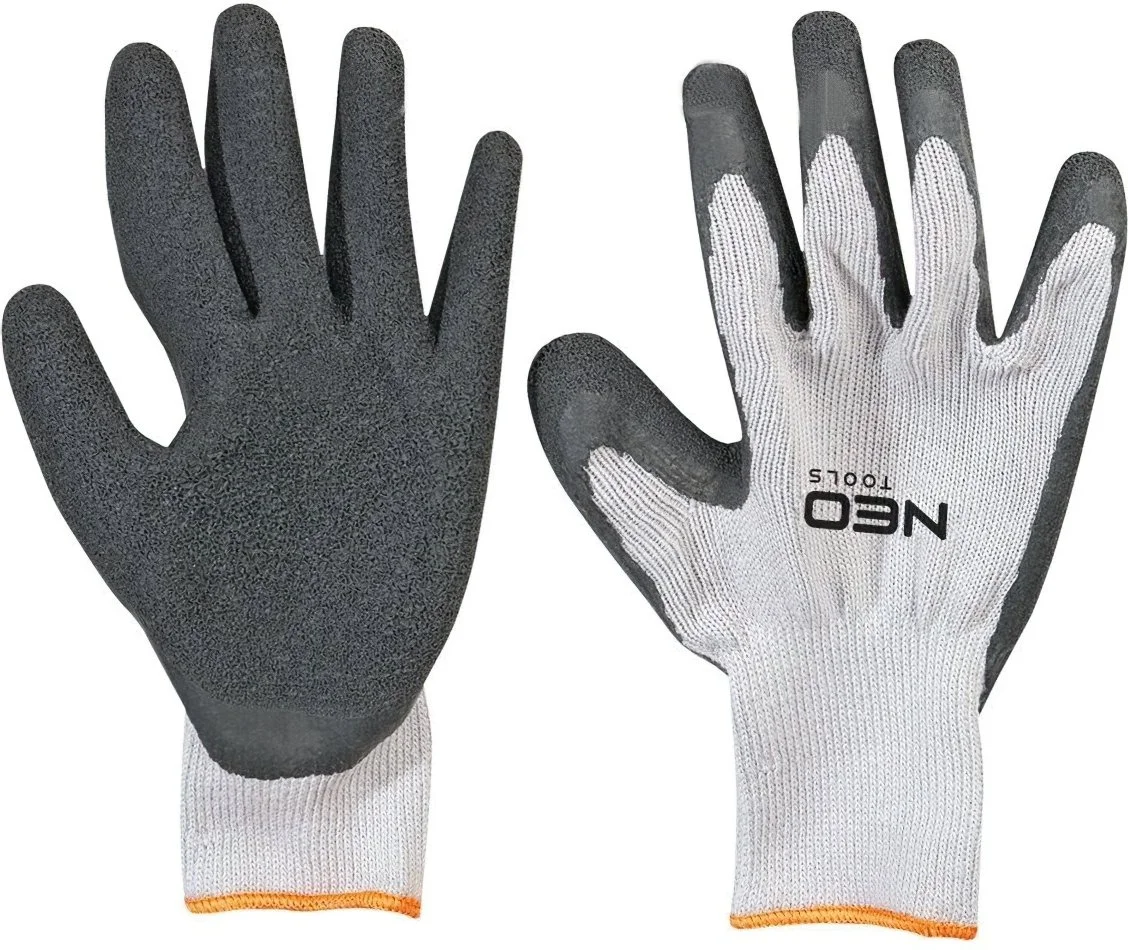 Рукавички робочі Neo Tools, латексне покриття, б/п, р.8, білий - 2