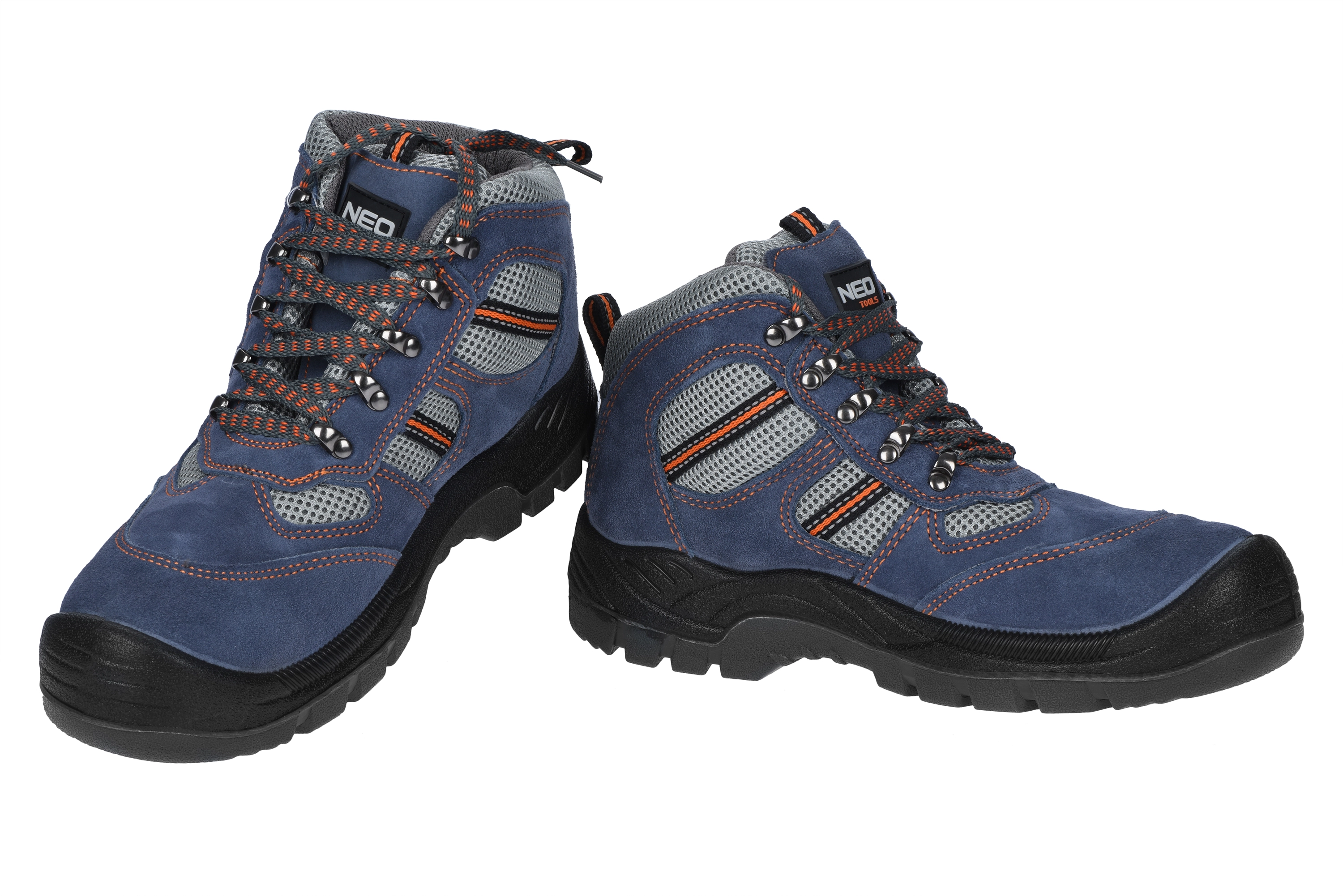 Черевики робочі Neo Tools, замш, ударопоглинання, антипрокол, сталевий підносок, S1P SRC, СЕ, р.42(2