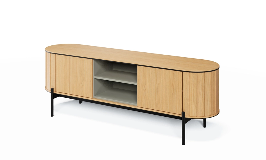 Тумба ТВ 1680x460x570 2д Ротто / Rotto дуб вінченца/евкаліпт