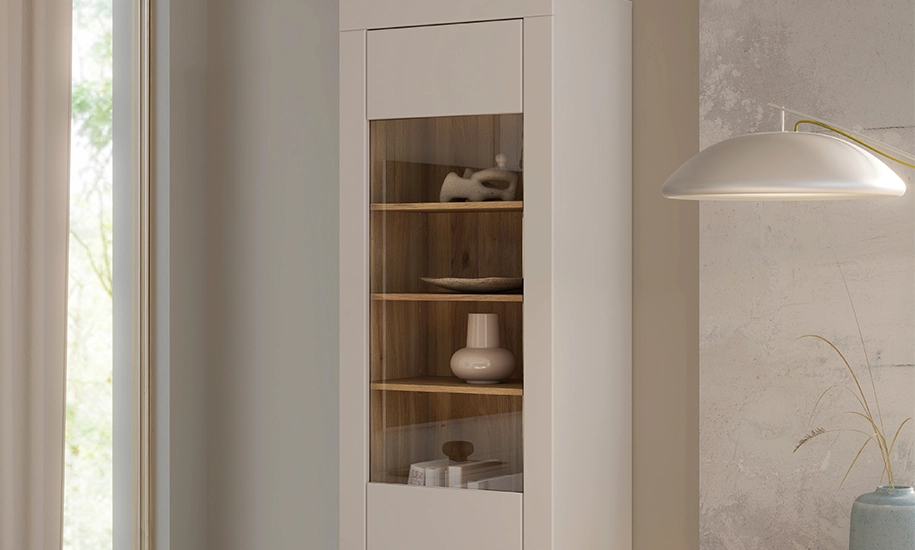 Вітрина 1д2ш висока Лефкадаc / Lefkadas LFKV711 - 2