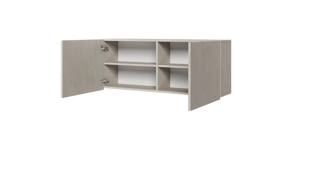 Шафа 2-дв Тін Флекс підвісна сірий - 2