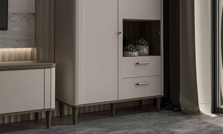 Шафка низька з баром Лачетті / Lacetti LCTK423L - 2