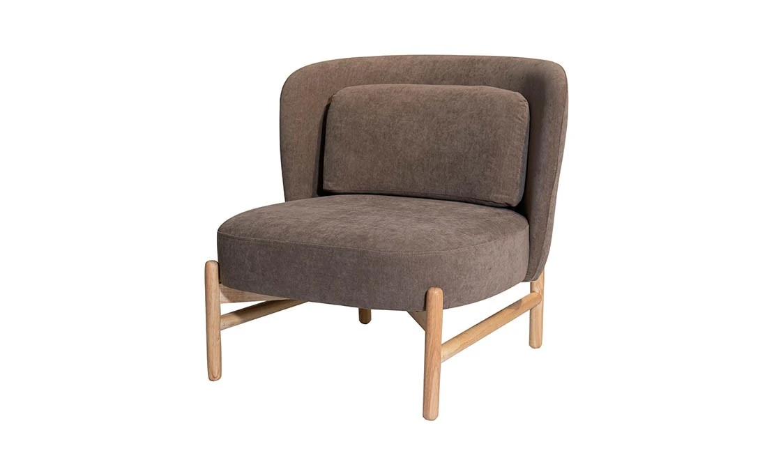 Крісло Вуді коричневе