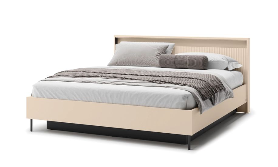 Ліжко 1,6 Trend TS-03 (160) з підйомним механізмом та підсвіткою 1700x2140x950 - 2