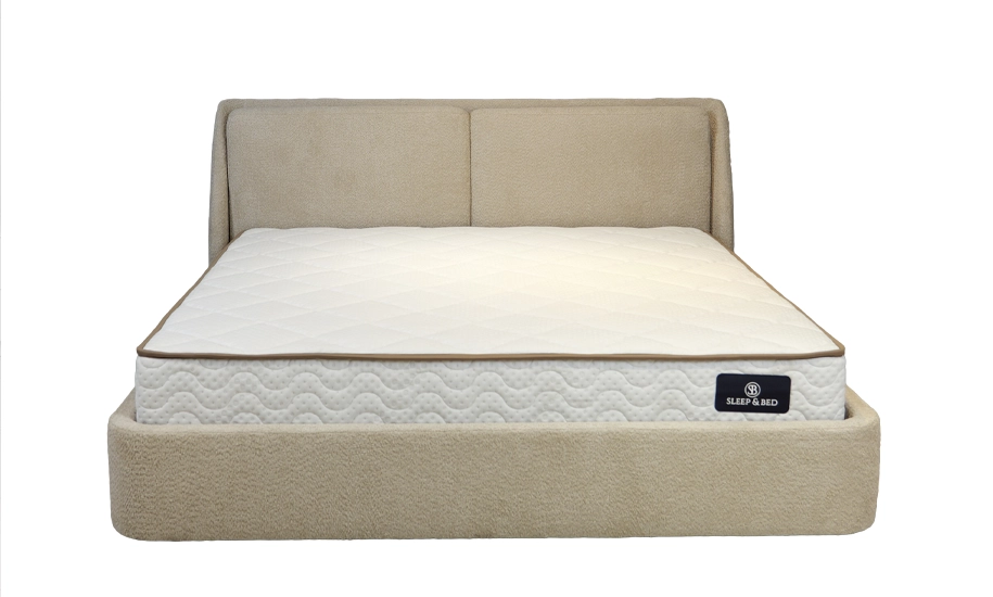 Ліжко 1,6 Афіна бежеве з підйомним механізмом - 2