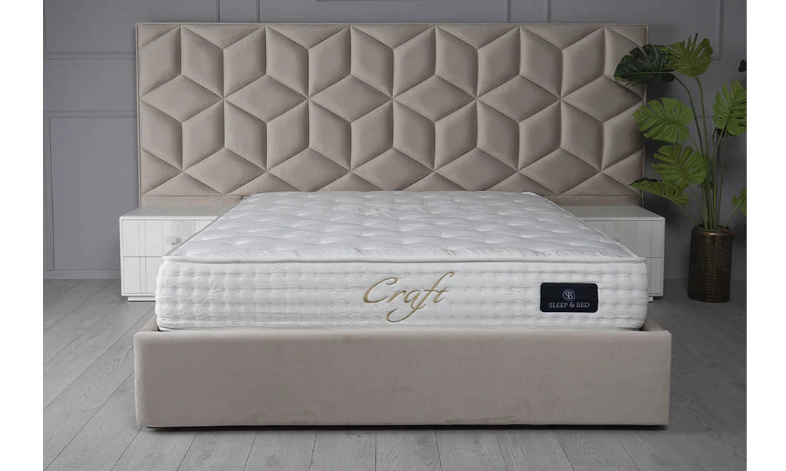 Ліжко 1,6 Моніка XL бежевий - 2