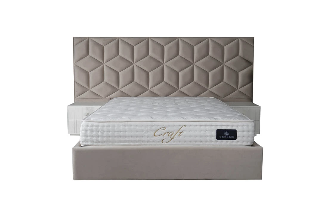 Ліжко 1,6 Моніка XL бежевий