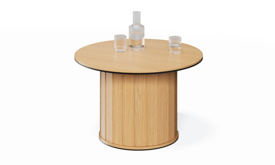 Стіл журнальний Ротто / Rotto 66x66x43 дуб - 2