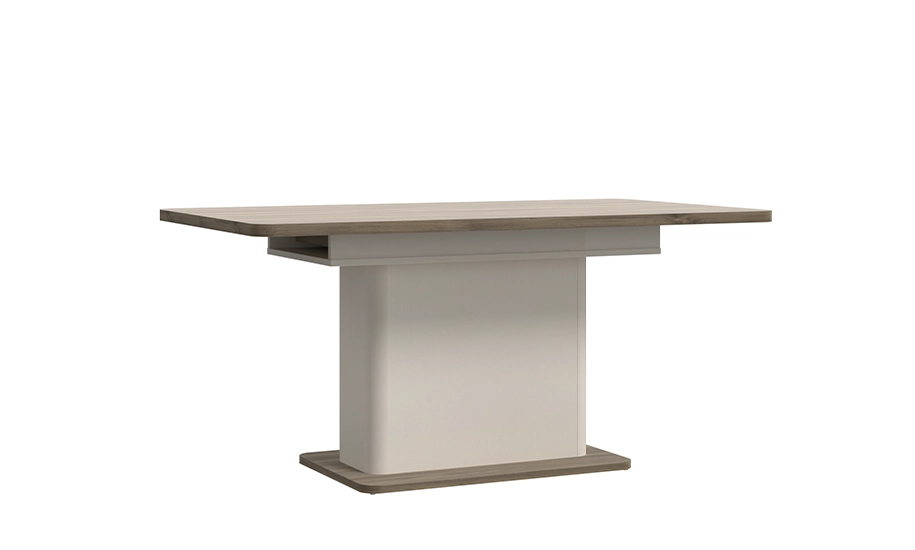 Стіл розкладний обідній 1600/2000x900x765 дуб Валенсія бежеві ноги Лачетті / Lacetti TBLT7088