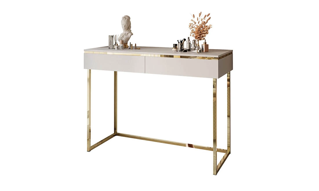 Стіл туалетний Аврора 2Ш кашемір/золото - 2