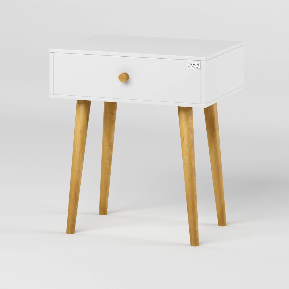 Тумба приліжкова LION Хьюге-4 Німфея Альба (LION-041001) - 2