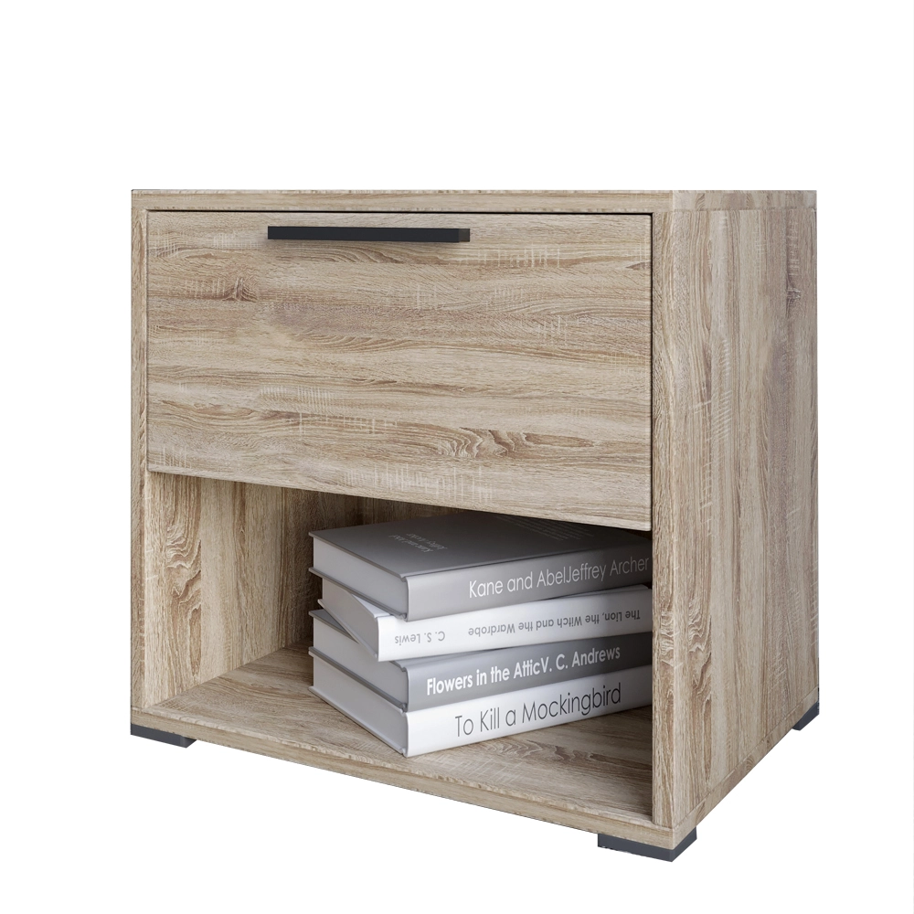 Тумба приліжкова LION Краш з висувною шухлядою Дуб сонома трюфель (LION-044132) - 2