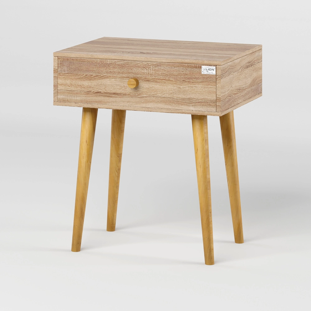 Тумба приліжкова LION Хьюге-4 Дуб Сонома Трюфель (LION-041023) - 2
