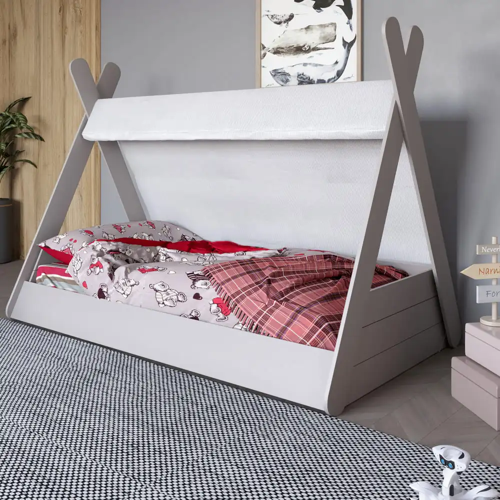 Дитяче ліжко з балдахіном LION Інді Кашемір (LION-041437)