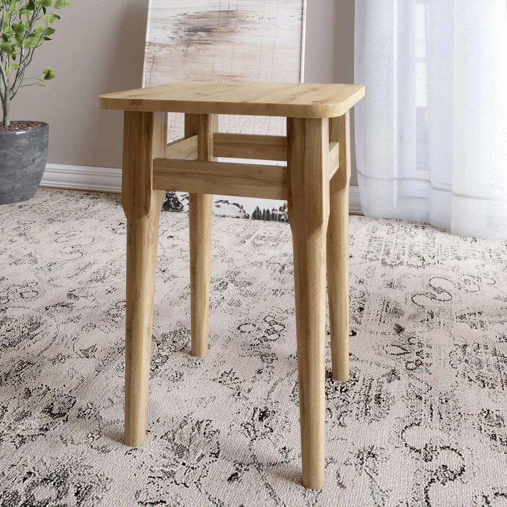 Табурет на кухню Маямі кромка ПВХ 0,45 мм Дуб Артизан (LION-041252)