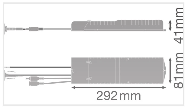 Аварійний блок живлення для світильника Osram EM CONV BOX 105V 3W LI AT (3 години роботи) - 2