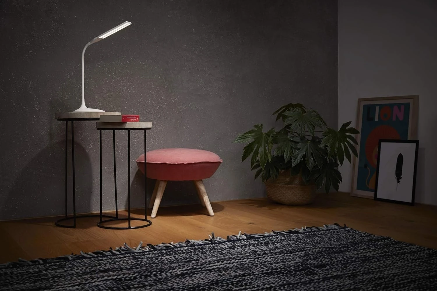 Лампа настільна з акумулятором LEDVANCE Panan Disc Double 5Вт 3000К 2200мАг USB-A білий - 2