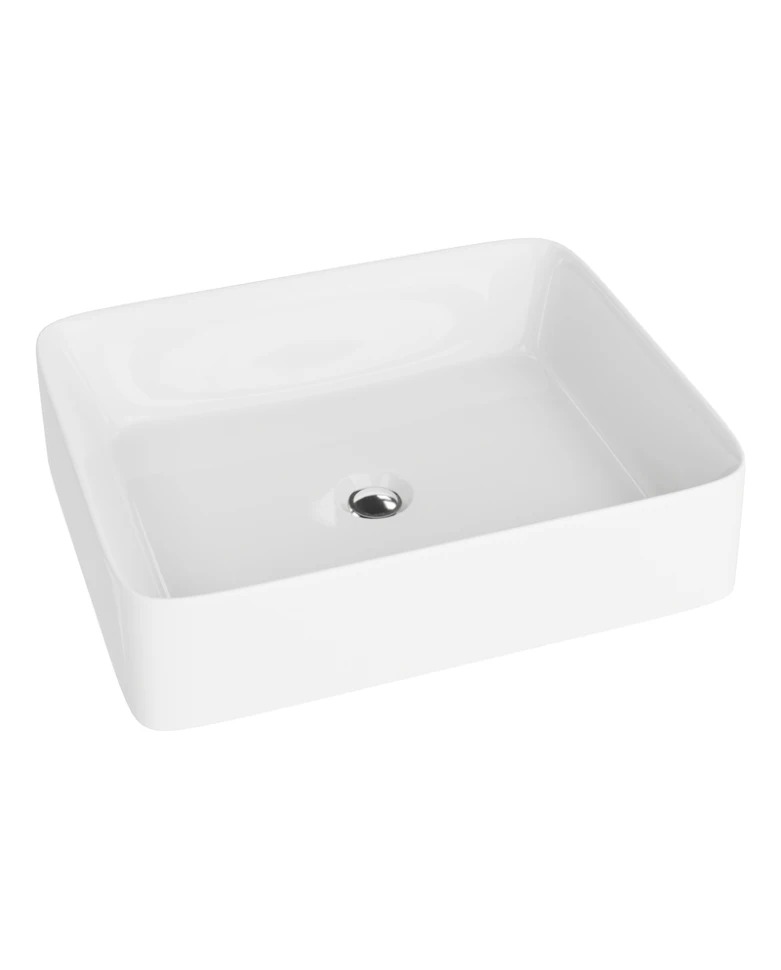 умивальник Lavita Luneza Grande 51,5x41 накладний, білий (5900378301585)