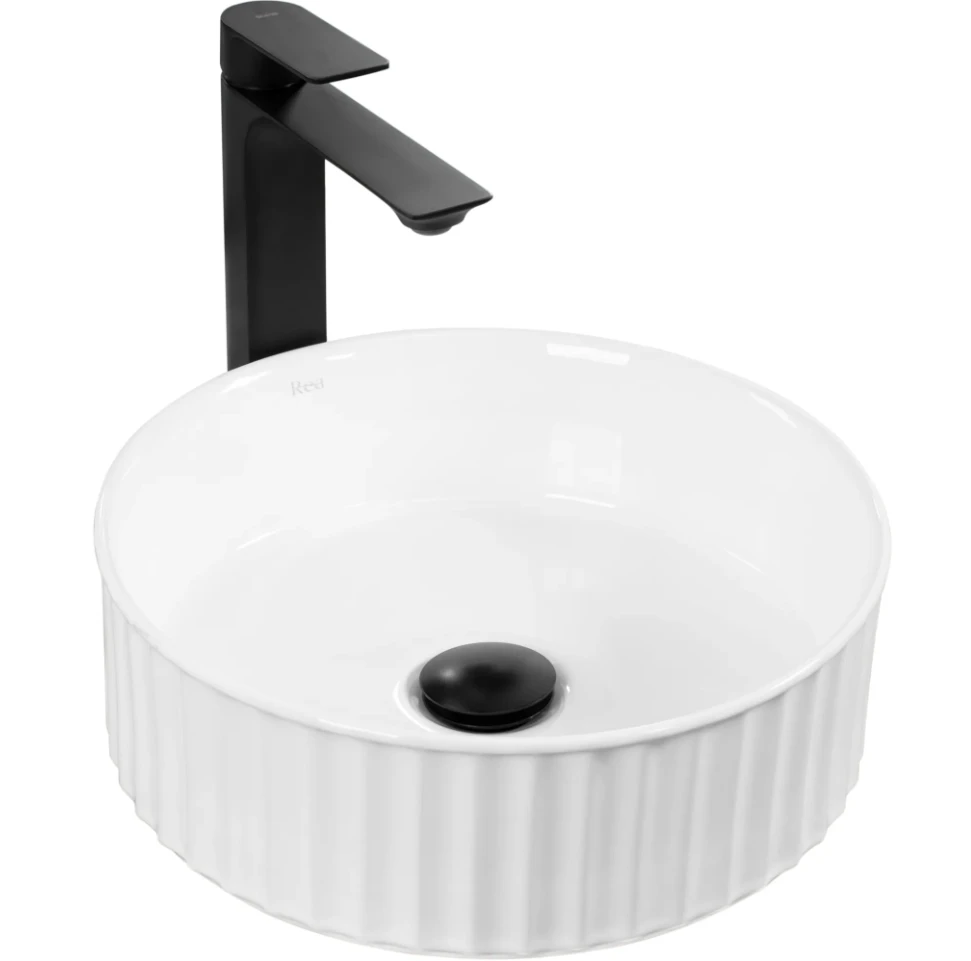 умивальник Rea Charlotte 36,5x36,5 white (REA-U6960)